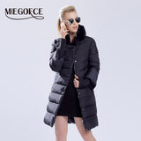 MIEGOFCE 2019 Winter Duck Down Jacket Women Long Coat