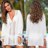 Summer Women Cover Ups Lace Crochet