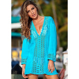 Summer Women Cover Ups Lace Crochet